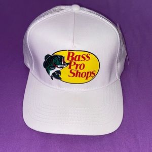 NWT Bass Pro Shops white hat
